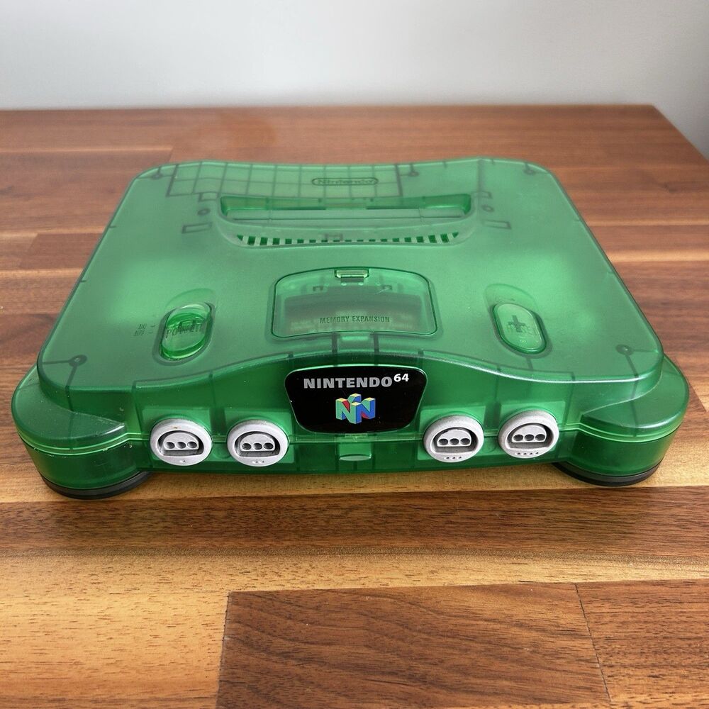 Nintendo 64 N64 Jungle Green CONSOLE ONLY